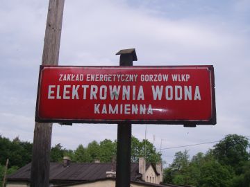 Elektrownia wodna &ndash; &bdquo;Kamienna&rdquo; w Głusku.