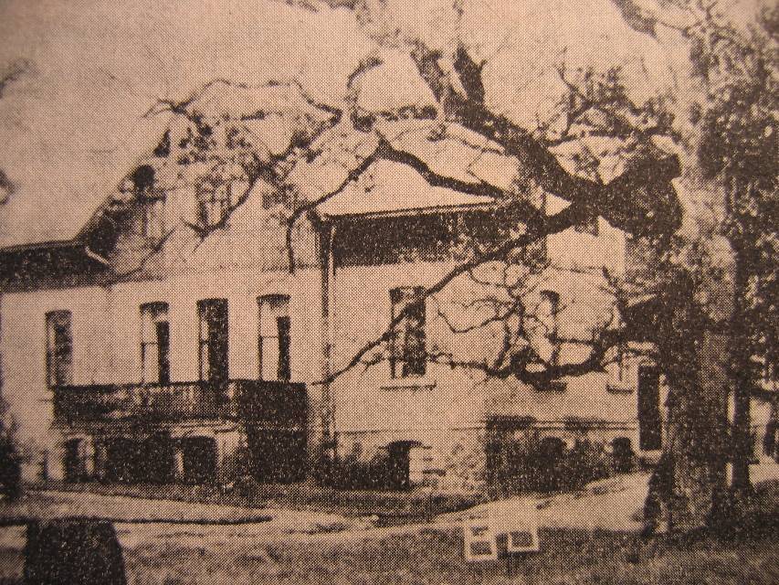 Pałac w Borowcu w latach 30-tych. Fot. H.R.